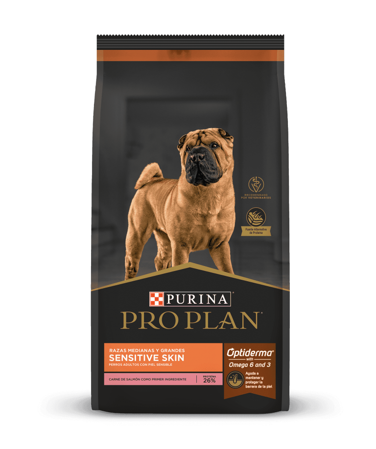 Pro Plan Sensitive Skin Dog Raza Mediana y Grande 15 Kg