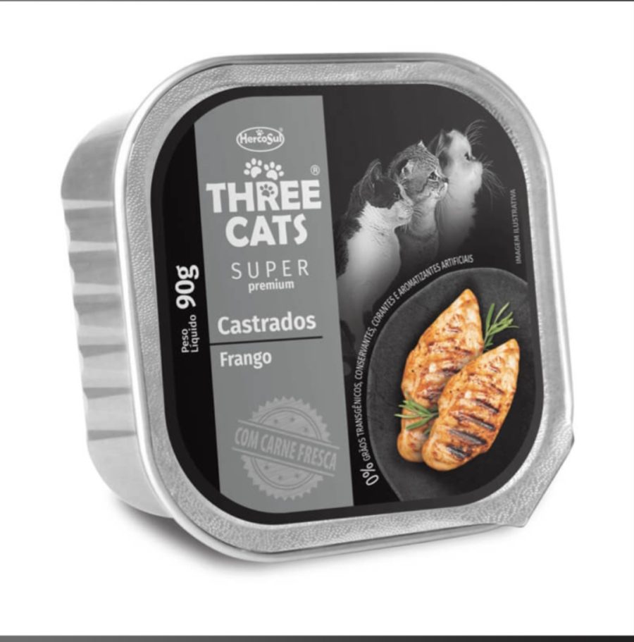 Paté Three Cats Castrados