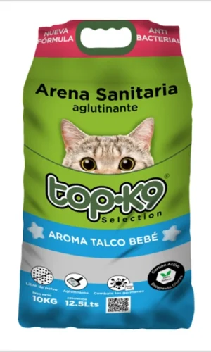 Arena Top k9 Aroma Talco de Bebe