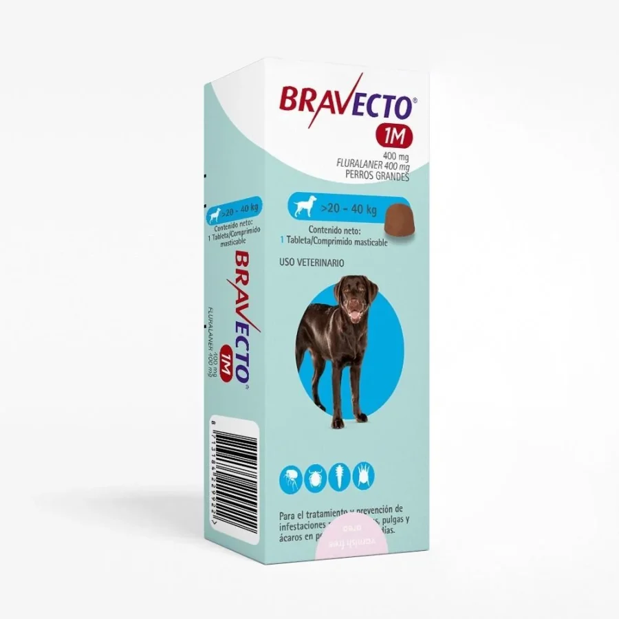 Bravecto 1M Perro de 20 a 40 Kg