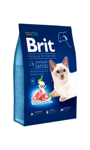 Brit Premium By Nature Cat Sterilized Lamb