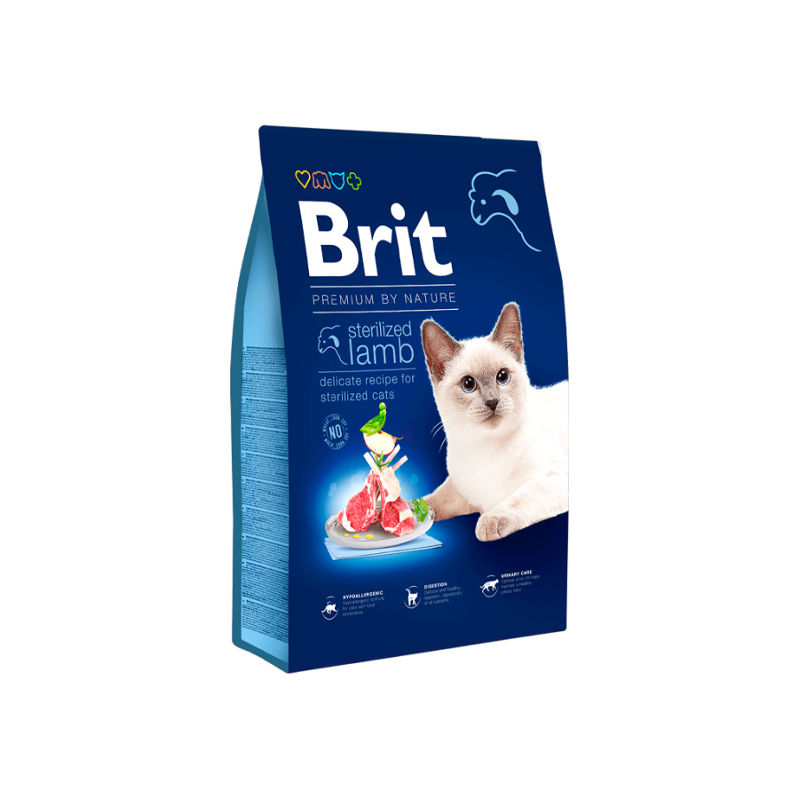 Brit Premium By Nature Cat Sterilized Lamb