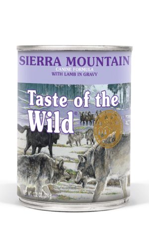 Taste of the wild Sierra Mountain Lata